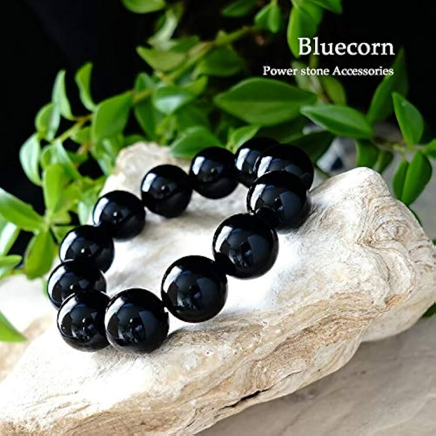 最強パワー　モリオン3点セット　③ Amazon.co.jp: ブルーコーン パワーストーン 天然石 16mm